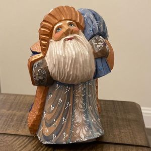 Beautiful Debrekht Blue Santa